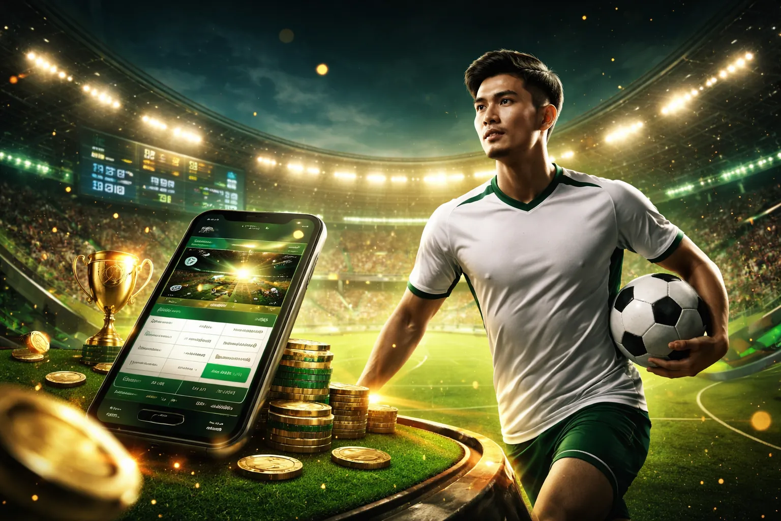 Ứng dụng Sbobet Nhacaiso1 trên điện thoại
